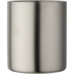 Doppelwandiger Isolierbecher mit integriertem Karabinergriff, 200 ml farbe grün zweite Vorderansicht
