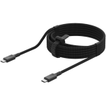 Xtorm USB-C-Ladekabel aus geflochtenem Nylon mit Power Delivery bis 100 W farbe schwarz