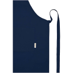 Baumwollschürze mit Doppeltasche, 200 g/m² farbe marineblau Detailansicht 1