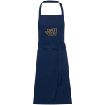 Baumwollschürze mit Doppeltasche, 200 g/m² farbe marineblau