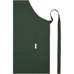 Baumwollschürze mit Doppeltasche, 200 g/m² farbe dunkelgrün Detailansicht 1