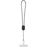 USB-C-Ladekabel mit Handschlaufe und Schnellladefunktion bis 20 W farbe schwarz zweite Vorderansicht
