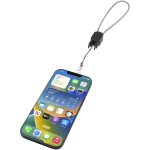 USB-C-Ladekabel mit Handschlaufe und Schnellladefunktion bis 20 W farbe schwarz dritte Ansicht
