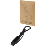 3-in-1-Ladekabel mit Karabiner und Schnellladefunktion bis 65 W farbe schwarz