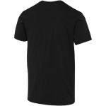 Unisex-Kurzarm-T-Shirt aus Bio-Baumwolle, 160 g/m², Elevate farbe schwarz dritte Rückansicht