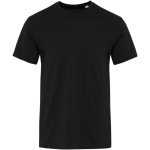 Unisex-Kurzarm-T-Shirt aus Bio-Baumwolle, 160 g/m², Elevate farbe schwarz zweite Vorderansicht