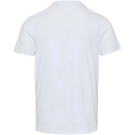Unisex-Kurzarm-T-Shirt aus Bio-Baumwolle, 160 g/m², Elevate farbe weiß zweite Rückansicht