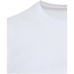 Unisex-Kurzarm-T-Shirt aus Bio-Baumwolle, 160 g/m², Elevate farbe weiß Detailansicht 1