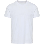 Unisex-Kurzarm-T-Shirt aus Bio-Baumwolle, 160 g/m², Elevate farbe weiß zweite Vorderansicht