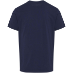 Unisex-Kurzarm-T-Shirt aus Bio-Baumwolle, 160 g/m², Elevate farbe marineblau zweite Rückansicht
