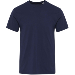 Unisex-Kurzarm-T-Shirt aus Bio-Baumwolle, 160 g/m², Elevate farbe marineblau zweite Vorderansicht