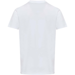 Unisex-T-Shirt mit Rundhalsausschnitt aus Bio-Baumwolle und Elasthan, 200 g/m², Elevate farbe weiß zweite Rückansicht
