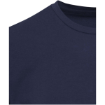 Unisex-T-Shirt mit Rundhalsausschnitt aus Bio-Baumwolle und Elasthan, 200 g/m², Elevate farbe marineblau Detailansicht 1