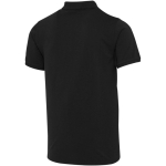 Unisex-Kurzarm-Poloshirt aus Baumwollmischgewebe, 220 g/m², Elevate farbe schwarz dritte Rückansicht