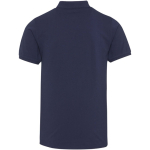 Unisex-Kurzarm-Poloshirt aus Baumwollmischgewebe, 220 g/m², Elevate farbe marineblau zweite Rückansicht