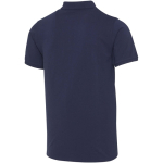 Unisex-Kurzarm-Poloshirt aus Baumwollmischgewebe, 220 g/m², Elevate farbe marineblau dritte Rückansicht