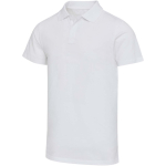 Unisex-Kurzarm-Poloshirt aus zertifizierter Bio-Baumwolle, 180 g/m², Elevate farbe weiß