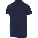 Unisex-Kurzarm-Poloshirt aus zertifizierter Bio-Baumwolle, 180 g/m², Elevate farbe marineblau dritte Rückansicht