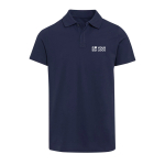 Unisex-Kurzarm-Poloshirt aus zertifizierter Bio-Baumwolle, 180 g/m², Elevate Ansicht mit Druckbereich