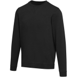 Unisex-Sweatshirt mit Rundhalsausschnitt und angerauter Innenseite, 280 g/m², Elevate farbe schwarz