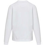 Unisex-Sweatshirt mit Rundhalsausschnitt und angerauter Innenseite, 280 g/m², Elevate farbe weiß zweite Rückansicht