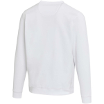 Unisex-Sweatshirt mit Rundhalsausschnitt und angerauter Innenseite, 280 g/m², Elevate farbe weiß dritte Rückansicht