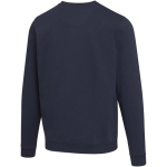 Unisex-Sweatshirt mit Rundhalsausschnitt und angerauter Innenseite, 280 g/m², Elevate farbe marineblau dritte Rückansicht