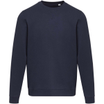 Unisex-Sweatshirt mit Rundhalsausschnitt und angerauter Innenseite, 280 g/m², Elevate farbe marineblau zweite Vorderansicht