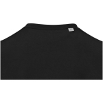 Unisex-T-Shirt mit V-Ausschnitt aus Bio-Baumwolle und Elasthan, 200 g/m², Elevate farbe schwarz zweite Ansicht