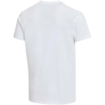 Unisex-T-Shirt mit V-Ausschnitt aus Bio-Baumwolle und Elasthan, 200 g/m², Elevate farbe weiß dritte Rückansicht