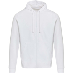 Unisex-Kapuzenpullover mit angerauter Innenseite, 280 g/m², Elevate farbe weiß zweite Vorderansicht