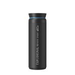 Thermobecher mit auslaufsicherem 360°-Deckel, 590 ml, Ocean Bottle farbe schwarz Druckansicht des Logos 2