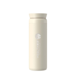 Thermobecher mit auslaufsicherem 360°-Deckel, 590 ml, Ocean Bottle farbe sandbraun Druckansicht des Logos 2