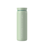 Thermobecher mit auslaufsicherem 360°-Deckel, 590 ml, Ocean Bottle farbe hellgrün Druckansicht des Logos 2