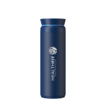 Thermobecher mit auslaufsicherem 360°-Deckel, 590 ml, Ocean Bottle farbe marineblau Druckansicht des Logos 2