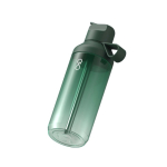 Transparente Trinkflasche mit Strohhalm und Klappdeckel, 710 ml, Ocean Bottle farbe dunkelgrün dritte Ansicht