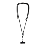 Smartphone-Lanyard mit personalisierbarem Mittelstück Ansicht mit Druckbereich