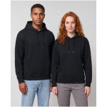 Oversize-Kapuzenpullover aus Bio-Baumwolle, 280 g/m², Elevate farbe schwarz