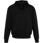 Oversize-Kapuzenpullover aus Bio-Baumwolle, 280 g/m², Elevate farbe schwarz zweite Rückansicht