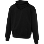 Oversize-Kapuzenpullover aus Bio-Baumwolle, 280 g/m², Elevate farbe schwarz dritte Rückansicht