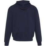 Oversize-Kapuzenpullover aus Bio-Baumwolle, 280 g/m², Elevate farbe marineblau zweite Rückansicht