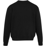 Oversize-Sweatshirt mit Rundhalsausschnitt aus Bio-Baumwolle, 280 g/m², Elevate farbe schwarz zweite Rückansicht