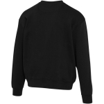 Oversize-Sweatshirt mit Rundhalsausschnitt aus Bio-Baumwolle, 280 g/m², Elevate farbe schwarz dritte Rückansicht