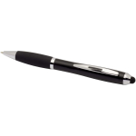 Drehkugelschreiber mit Touchpen und weicher Griffzone, blaue Tinte farbe schwarz zweite Ansicht
