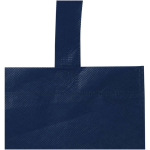 Mini-Tragetasche aus recyceltem Vliesstoff, ultraschallverschweißt, 3 l farbe marineblau Detailansicht 1