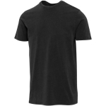 Herren-T-Shirt mit kurzen Ärmeln aus ringgesponnener Baumwolle, 160 g/m², Elevate farbe schwarz