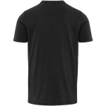 Herren-T-Shirt mit kurzen Ärmeln aus ringgesponnener Baumwolle, 160 g/m², Elevate farbe schwarz zweite Rückansicht