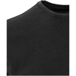 Herren-T-Shirt mit kurzen Ärmeln aus ringgesponnener Baumwolle, 160 g/m², Elevate farbe schwarz Detailansicht 1