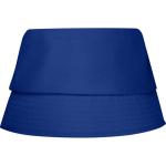 Leichter Polyesterhut mit Sonnenschutz, 130 g/m² farbe blau zweite Rückansicht