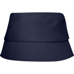Leichter Polyesterhut mit Sonnenschutz, 130 g/m² farbe marineblau zweite Vorderansicht